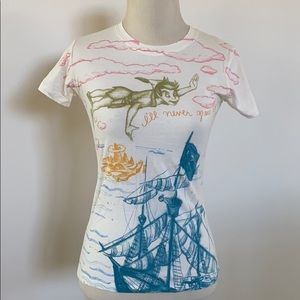 Disneyland Disney Couture Peter Pan Graphic Tee